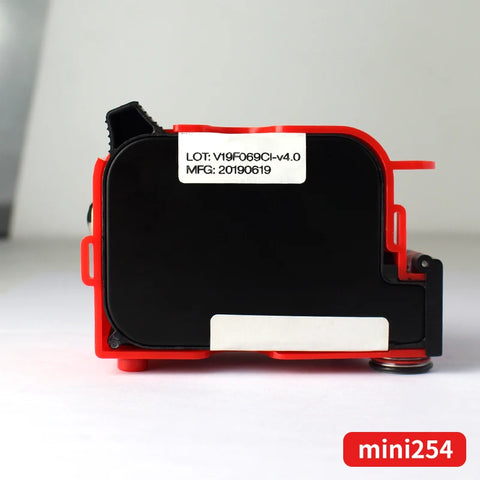 12.7 mm Printing Height Mini Handheld Bottle Inkjet Printer