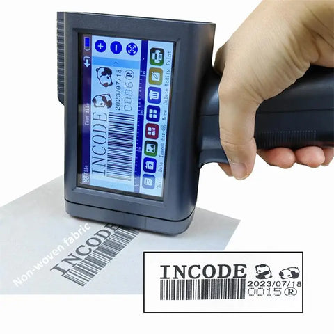 Marcatore Manuale 12.7mm per barcode, data, immagini, lotto e scadenza